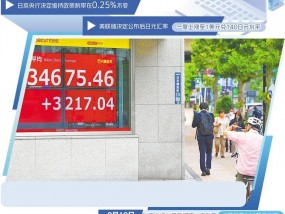 经济日报述评：日本对美降息持观望态度