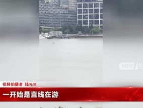 钱塘江水面疑似出现高速不明物，去年有市民也拍到过！你知道是什么吗？